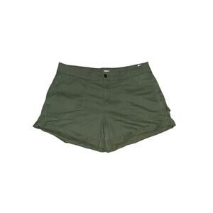 Lee Heritage Mid Rise Utility Shorts Olive Green Size 18